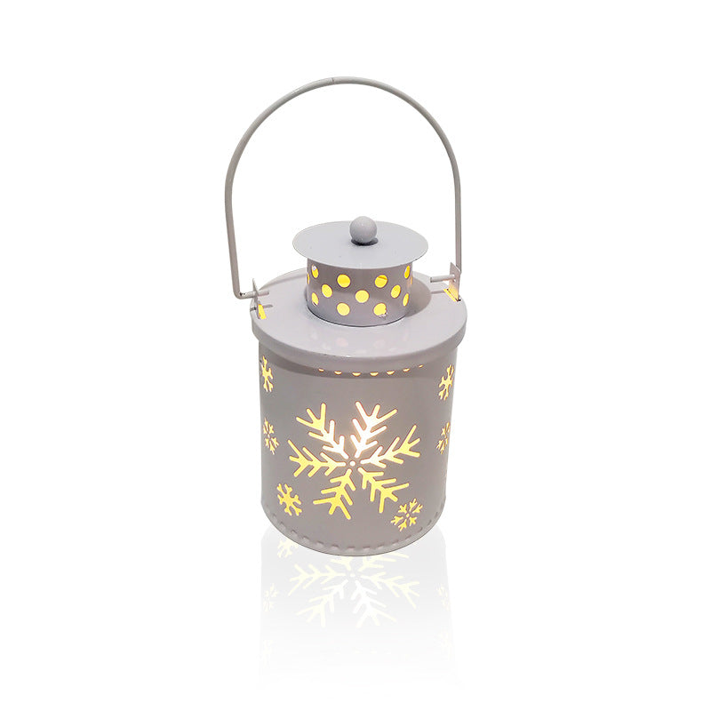 Nordic-style LED candle lanterns with soft flickering light. Cozy Christmas and holiday decor electric Candles