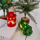 Nordic-style LED candle lanterns with soft flickering light. Cozy Christmas and holiday decor electric Candles