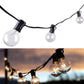 25-50FT Outdoor Festoon Globe String Fairy Lights G40 Bulbs Garden Wedding Home